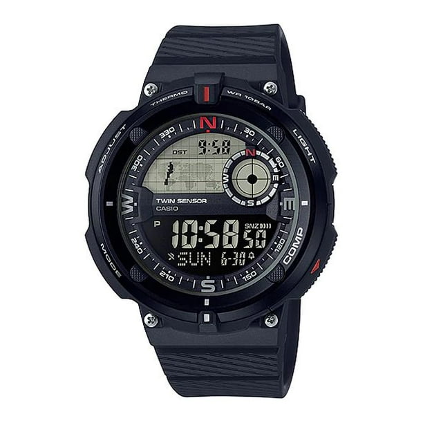 casio quartz resin casual watch