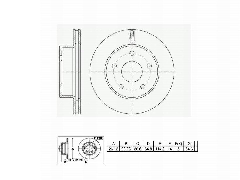 Winstop Brake Rotor, Front Right WS231844, Ford Aerostar 1997-1992
