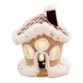 thumbnail image 2 of navideña de jengibre iluminada, ideal para coleccionar o como regalo para fiestas. Escena invernal perfecta para sala de estar o Estilo A, 2 of 9