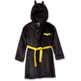 thumbnail image 1 of DC Comics Robe à Capuche Batman pour Garçons Tout-Petits, Noir, Très Petit (4/5), 1 of 3