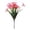 Pink, variant on 10 Bundles Artificial Flowers for Home Décor, No Fade Flowers for Decoration, Hanging Planters Indoor Outside Garden Porch, for Window Box Spring Use