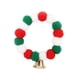 thumbnail image 5 of Collar de perro con cascabel de peluche navideño, collar elástico para gato, collar para perro con bolas de peluche para cachorro L, 5 of 9
