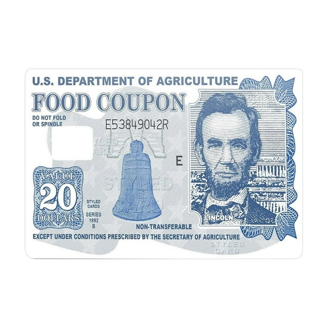 Funny Food Coupon Credit Card Sticker Debit Card Skin Cover Credit Card Skin Cover Stylish Card Stickers for Debit Cards and Credit Cards Credit Card Cover