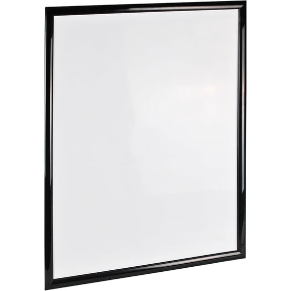 Azar Displays 300342-BLK Wall Mount Plastic Snap Poster Frame 22" x 28" Portrait/Landscape Sign Holder Frame