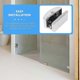 thumbnail image 3 of Shower Door Bottom Guide Shower Door Glass Door Roller Slider for 5-14mm Thick Glass, 3 of 3