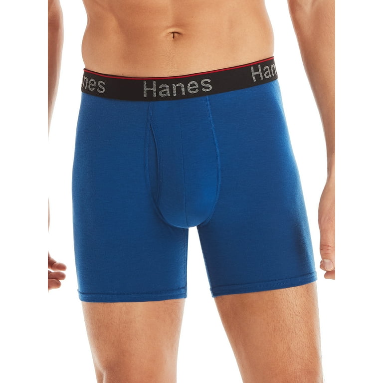 Hanes Men's Comfort Flex Fit Total Support Pouch Boxer Briefs, 3 Pack