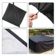 thumbnail image 2 of Funda para Muebles de Jardín para Mesa y Sillas, Rectangular, Impermeable, a Prueba de Viento, Funda Protectora Oxford para Muebles de Jardín con Salidas de Aire, Negro, 120 * 120 * 72 cm ACTIVE Biensenido a ACTIVE, 2 of 4