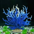 thumbnail image 3 of WYBXZ Artificial Aquarium Coral Decor, Plastic Faux Coral Reefs Cute Fish Tank Decorations, Realistic Ocean Plant Ornaments for Party, Living Room, 3 of 5