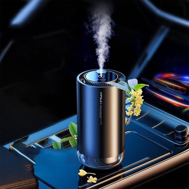 Difusor ultrasónico de para coche, humidificador, difusor de aceite esencial, accesorio para coche, purificador de Perfume, niebla USB para Osmanthus fragrans Soledad Difusor de aroma de coche