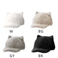 thumbnail image 5 of Kitten Baseball Hat for Girls Women Ear Furry Casual Hat for Sports Gym Mountain Camping Hat Outdoor Activity, 5 of 8