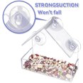 thumbnail image 3 of Acaige Window Bird Feeder With Strong Suction Cups With 3 Strong Extra Suction Cups, 3 of 5