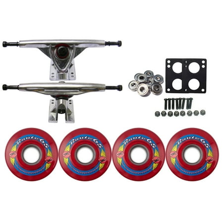 KRYPTONICS ROUTE Truck Wheel Pack 65mm RED 180mm (Best Truck Route Driving Directions)