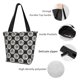 thumbnail image 4 of Easygdp White Sunflowers Bolso de Hombro para Mujer, Bolso Bandolera y Cartera de Mano Elegante para Uso Diario, 4 of 6