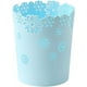 thumbnail image 1 of Papelera de color sólido para baño, papelera de plástico resistente a la rotura, respetuosa con el medio ambiente y rica en humedad con gran capacidad de carga para dormitorio y oficina (azul), 1 of 5