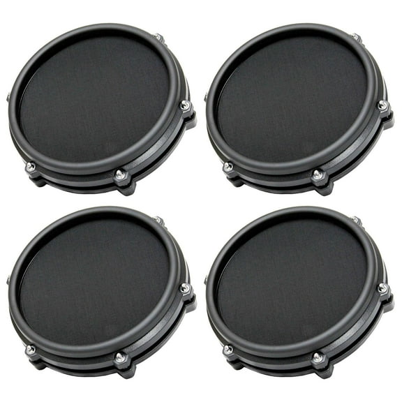 4-pack of Alesis 8" Single-Zone Mesh Head Electronic Drum Pads Set Pack Bundle