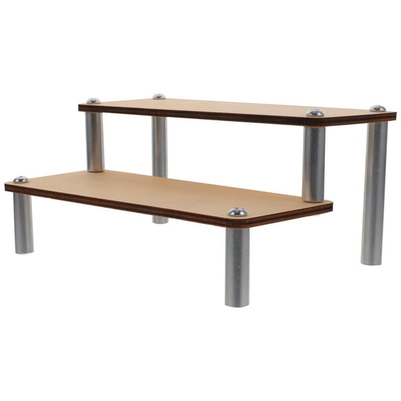 Multi-layer Display Rack Collection Organizer Holder Wooden Riser Shelf Jewelry Cupcake Stand Crafts