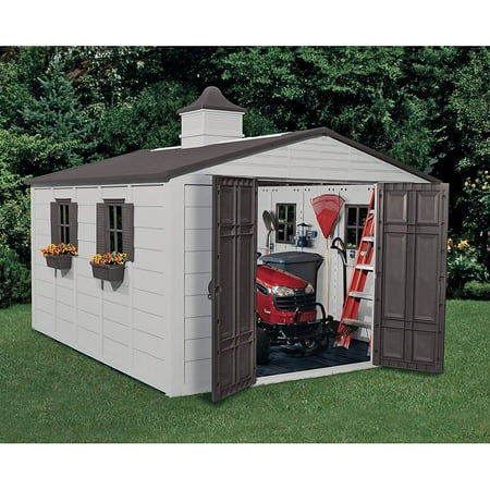 Suncast 10' x 12.5' Outdoor Storage Building / Shed ...