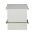 thumbnail image 4 of Elk Home Riverview Accent Table, Checkmate White Finish, Coastal Style for Entryway, Bedroom, 4 of 5