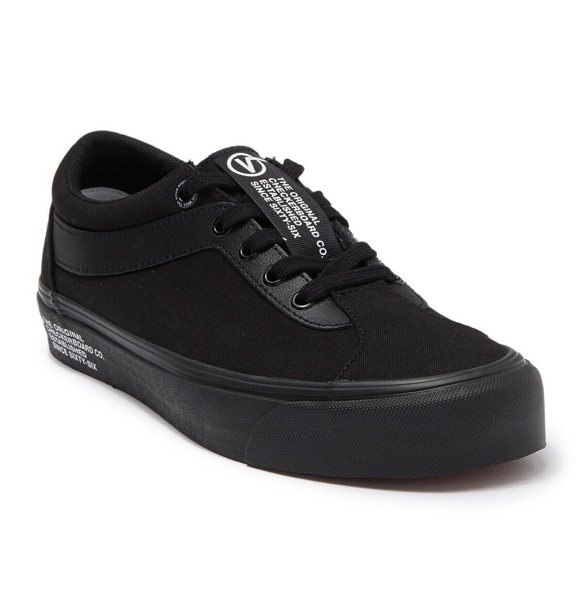 vans bold ni distort black