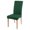 dark green, variant on Dining Chair Slipcovers, Oversized Removable Washable Soft Spandex Extra  Dining  Chair Covers  Table  Color