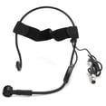 thumbnail image 1 of Mini 3 Pins Headband Microphone Condenser Mic for Wireless System Transmitter Audio Mixer, 1 of 2