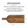 thumbnail image 3 of Ironwood Shovel Charcuterie Paddle Large, 3 of 8