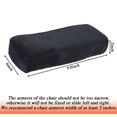 thumbnail image 2 of Extra Thick Chair armrest Cushions, Elbow Pillow Pressure Relief Office Chair Gaming Chair armrest,with Memory Foam armrest Pads, 2 of 9
