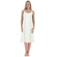 thumbnail image 2 of Nightgowns for Women Summer Loose Fit Spaghetti Strap Scoop Neck Midi Sleep Dress Pajama Dress Sleepwear, 2 of 5