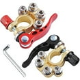 thumbnail image 1 of 2Pcs Battery Terminal Clamp 4 Way Battery Terminal Connector Quick Release Positive Negative Car Battery Cable Terminals Connector Disconnect Tool for Car Van Truck Bus, 1 of 11
