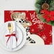 thumbnail image 5 of Manteles individuales de invierno con diseño de muñeco de nieve, de 30 x 45 cm, para Navidad, fiestas, cocinas y comedores., 5 of 5