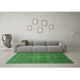 thumbnail image 3 of Ahgly Company Indoor Square Persian Emerald Green Traditional Area Rugs, 5' Square, 3 of 4