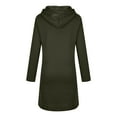 thumbnail image 6 of Xcmzpl Women's Zip Up Hoodies Plus Size Solid Color Hooded Sweatshirt Travel Sweater Tops Soft Long Sleeve Shirts Fall Fashion, 6 of 9