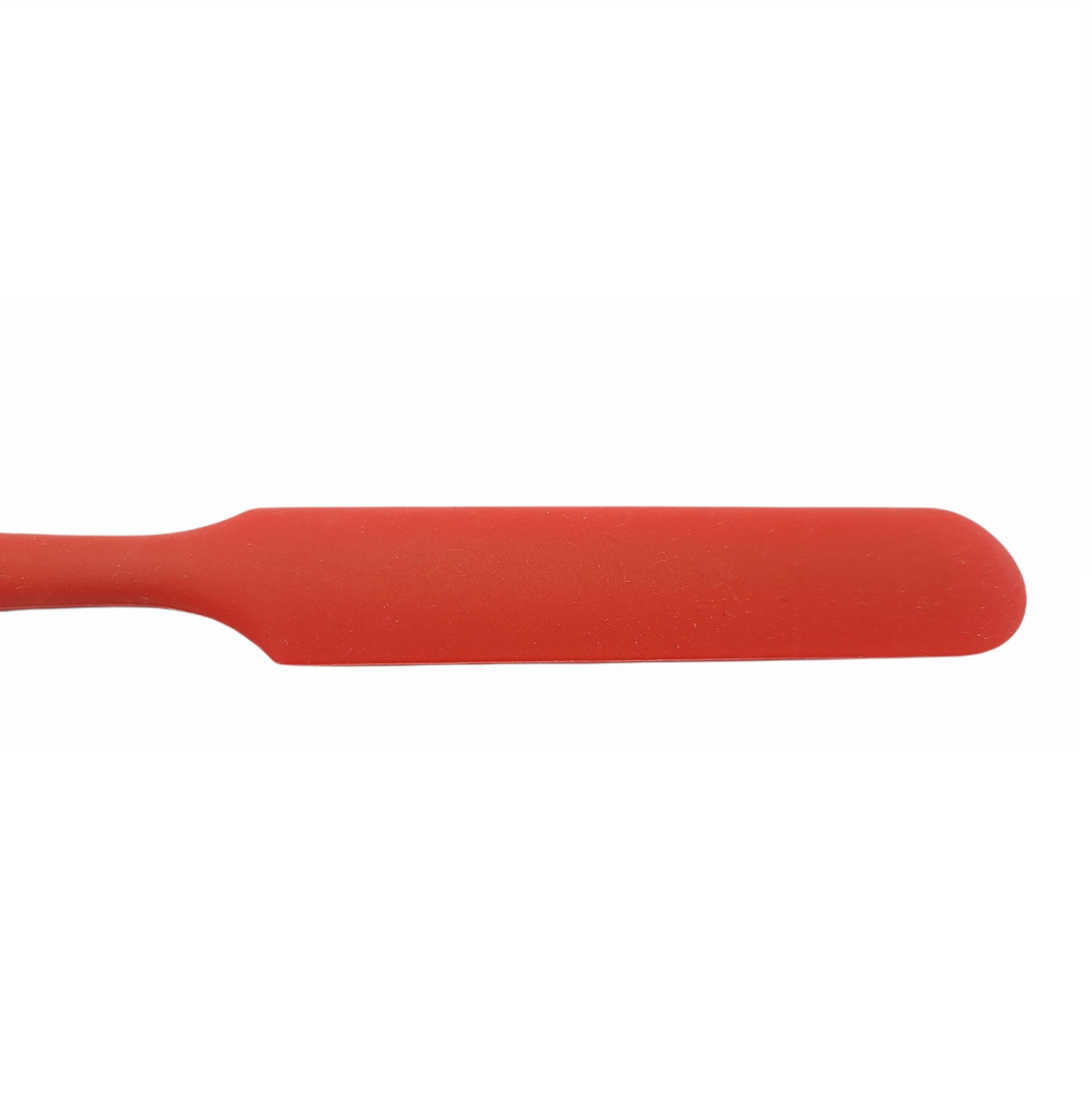 Handy Housewares 9.5 Long Silicone Spatula Spreader, Bowl or Jar Scraper, Great for Spreading Frosting or Icing on Cakes (1, Orange)