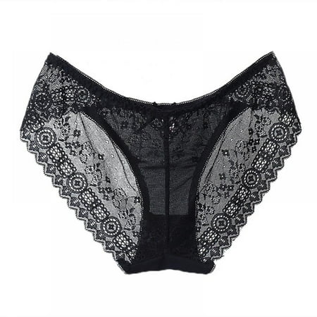 

Clearance Soft Breathable Lace Panties Woman Underpants Thong G string Panties Low-Rise Knickers