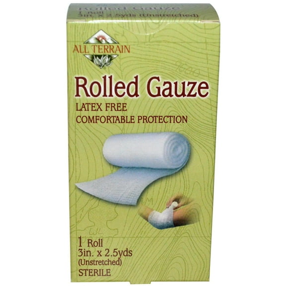All Terrain Rolled Gauze 3 X 2.5, 2.5 YD