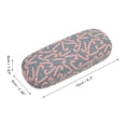 thumbnail image 4 of Unique Bargains 1 Pc Vintage Pattern EyeGlasses Case Durable Eyeglasses Storage Orange, 4 of 5