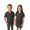 Black, variant on Boys & Girls Dry fit shirts Burgundy Interlock Short Sleeve, Large| Dri Fit Performance School Uniform Polo 11–12 year Pack 2