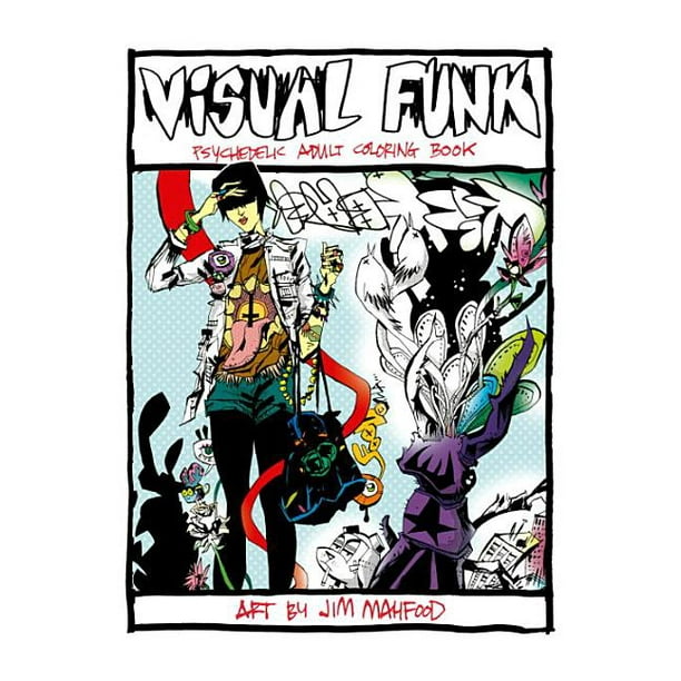 Download Visual Funk Street Art Adult Coloring Book (Paperback ...