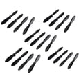 thumbnail image 4 of 20 Pcs Accessoire de Mise à Niveau Noir 20 Pcs Noir, 4 of 6