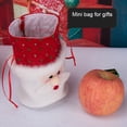 thumbnail image 2 of Biekopu Christmas Gift Bag, Drawstring Santa Claus/Snowman/Deer Treat Bag Children Festival arty Favor, 2 of 8