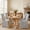 Blue Stripe-Linen, variant on Dayalane Slipcovered Parsons Dining Chairs Set of 2, Modern Farmhouse High Back Linen Upholstered Chair with Removable Skirted, Classic Wooden Side Kitchen Chairs for Dining Living Room, Khaki Stripe