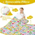 thumbnail image 3 of Pioneer Flower Floral Print Pattern Toddler Nap Mats for Kids Preschool,Sleeping Mat Bag or Kids,Toddler Sleeping Bag,Toddler Nap Mat or Daycare, 3 of 6