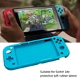 thumbnail image 3 of Funda Protectora De Silicona Para Consola Nintendo Switch Lite (Azul), 3 of 4