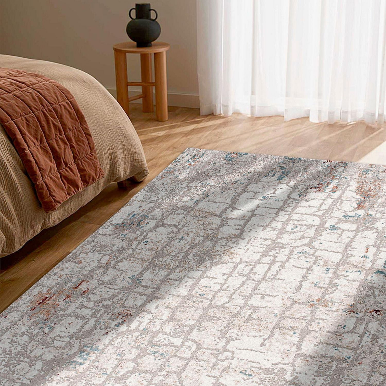 Rug Branch Cascade Collection Modern Abstract Area Rug