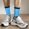 thumbnail image 6 of Silaia Bluey Print Adult Socks, Athletic Socks, Mens and Womens Crew Cushion Socks,Work Athletic Running Socks,Casual Breathable Socks, 6 of 6
