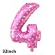 thumbnail image 3 of Globos de princesa Peach, suministros para fiestas de color rosa, regalos para baby shower de niña, juego de globos, decoraciones de feliz cumpleaños, pancarta, adorno para tarta, 3 of 5