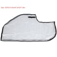thumbnail image 2 of TOPINCN Transparent Practical Rainproof Waterproof Dustproof Golf Bag Cover , Golf Rain Cover, Dustproof Golf Bag, 2 of 8