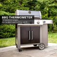 thumbnail image 4 of BBQ Grill Temperature Gauge, Barbecue Charcoal Grill Smoker Temperature Gauge Pit BBQ Pizza Oven Th, 4 of 5