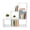 White, variant on Miumaeov L-Shaped 3-Tier 6-Cube Bookcase PVC Open Storage Shelf Freestanding Stepped Bookcase for Home Office