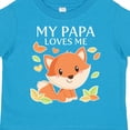 thumbnail image 4 of Inktastic My Papa Loves Me- Little Fox Boys or Girls Toddler T-Shirt, 4 of 5